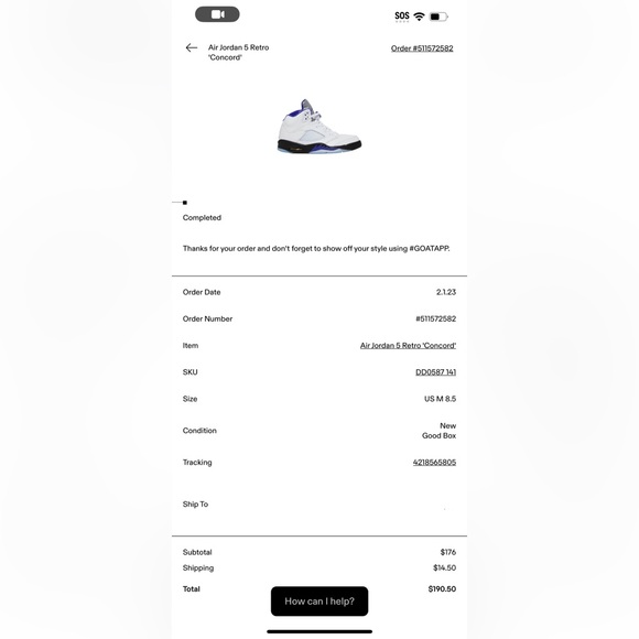 Jordan 5’s Concords - Picture 9 of 9